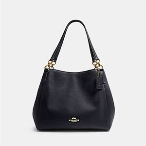 COACH HALLIE midnight blue SHOULDER BAG- NWT